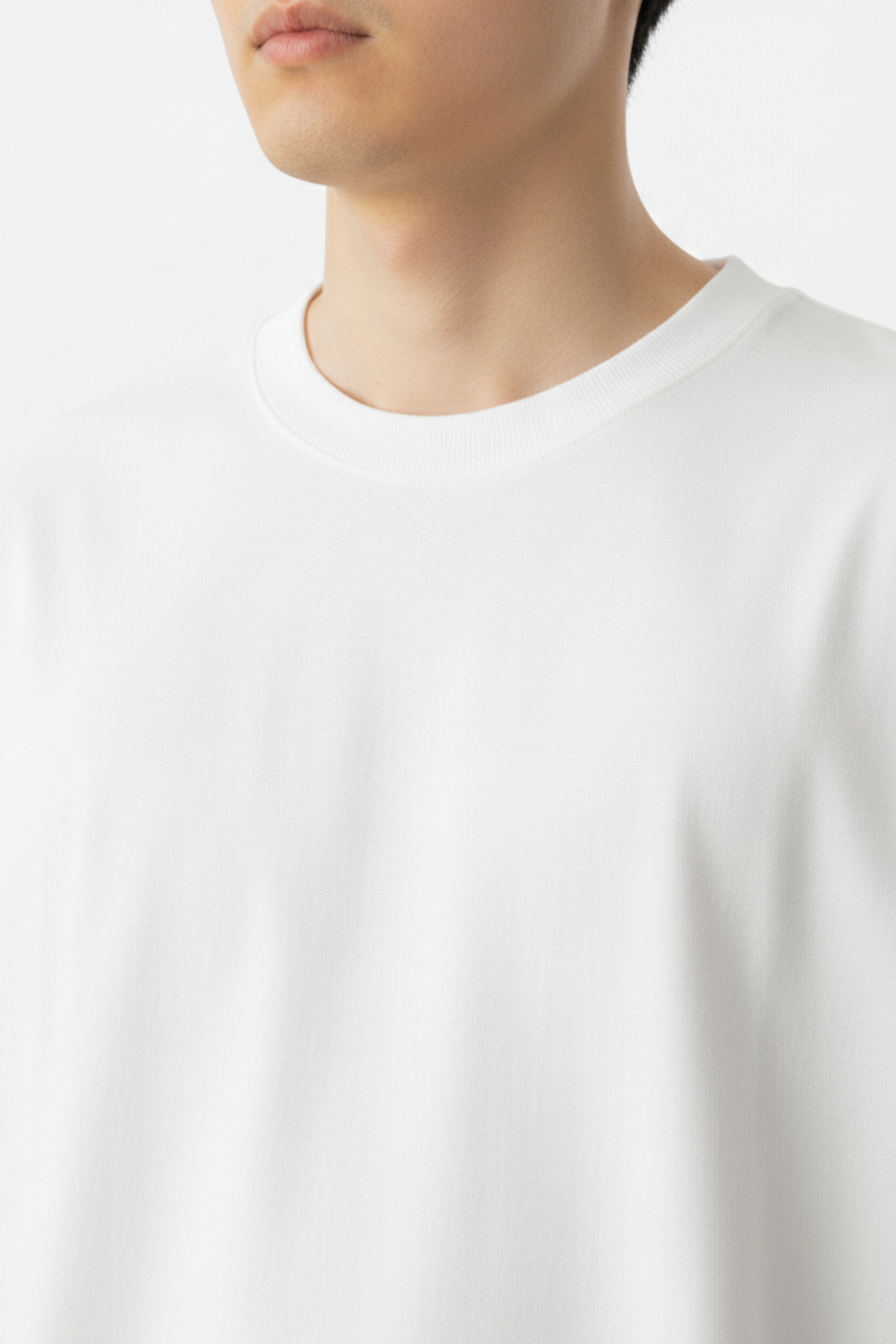 Camiseta Oversized Core Basic - Branco