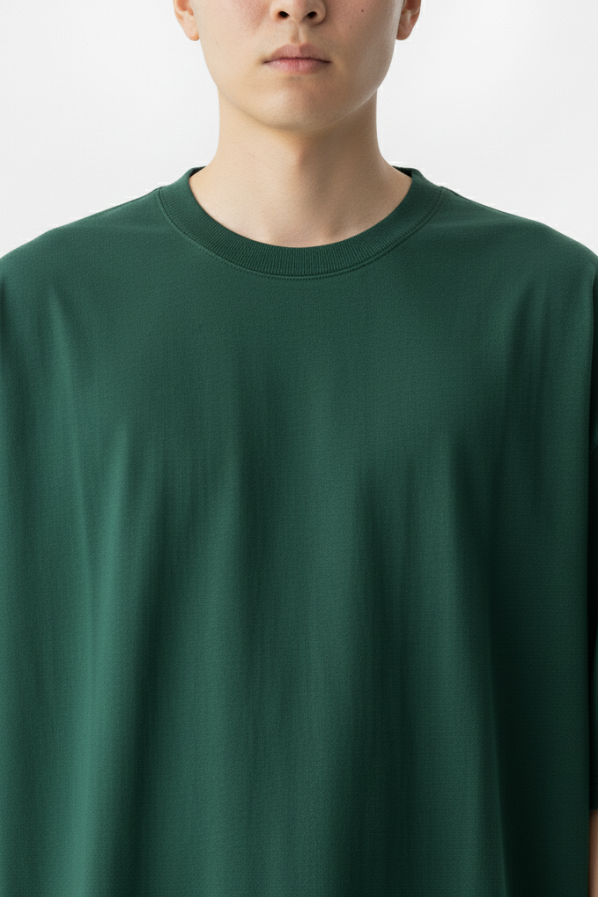 Camiseta Oversized Core Basic - Verde Escuro
