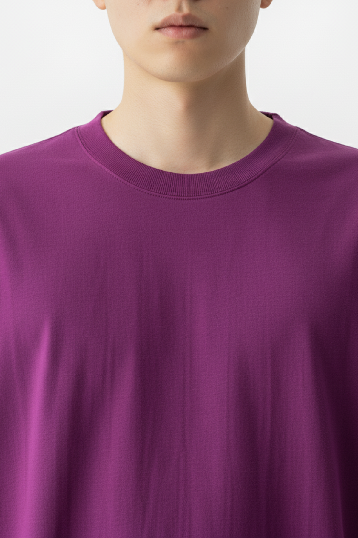 Camiseta Oversized Core Basic - Roxo