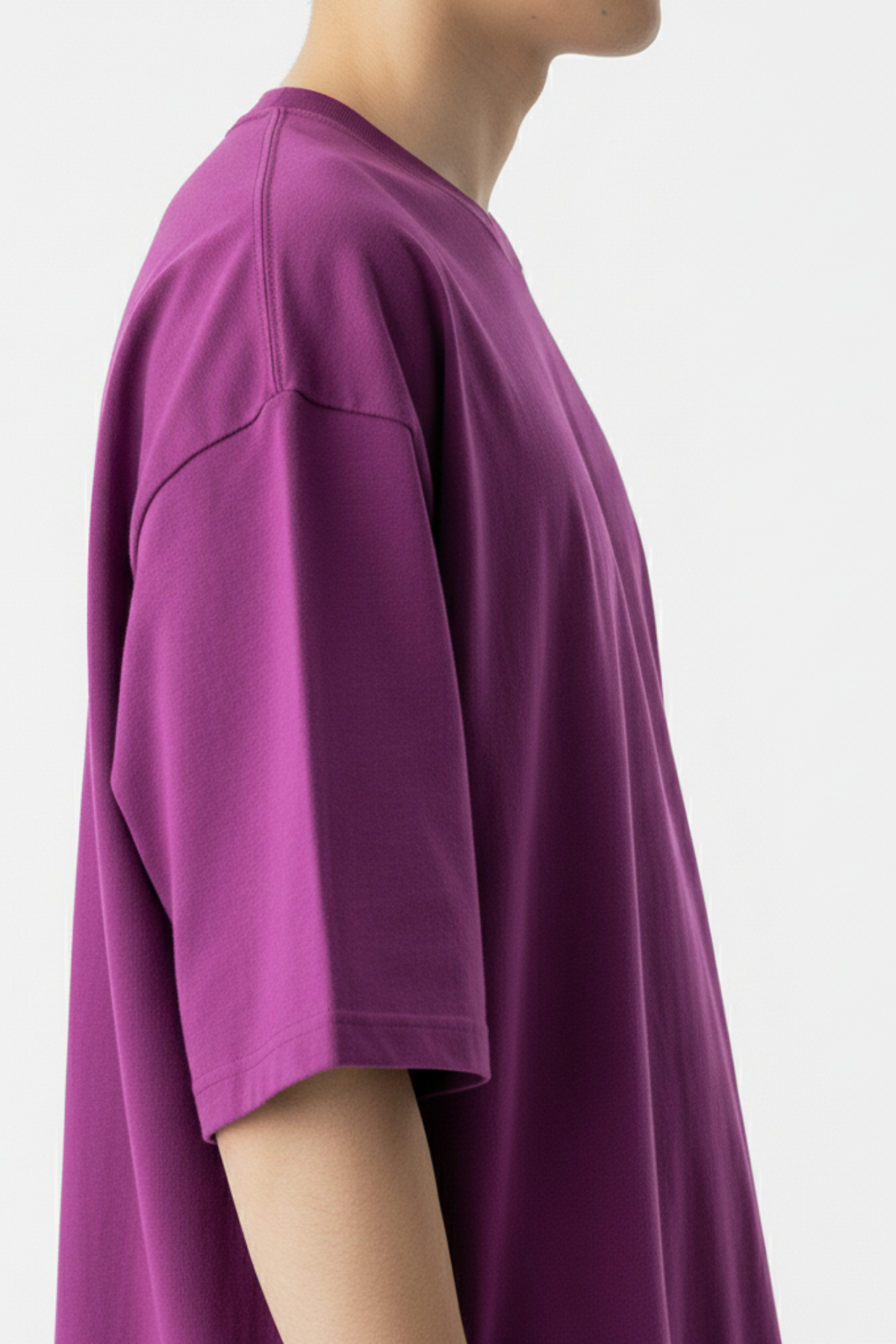 Camiseta Oversized Core Basic - Roxo