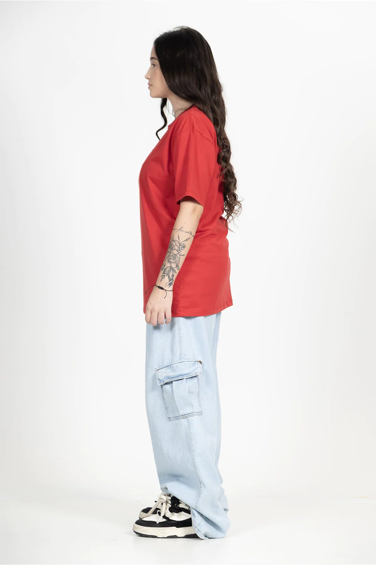 Camiseta Casual Básico – Vermelha