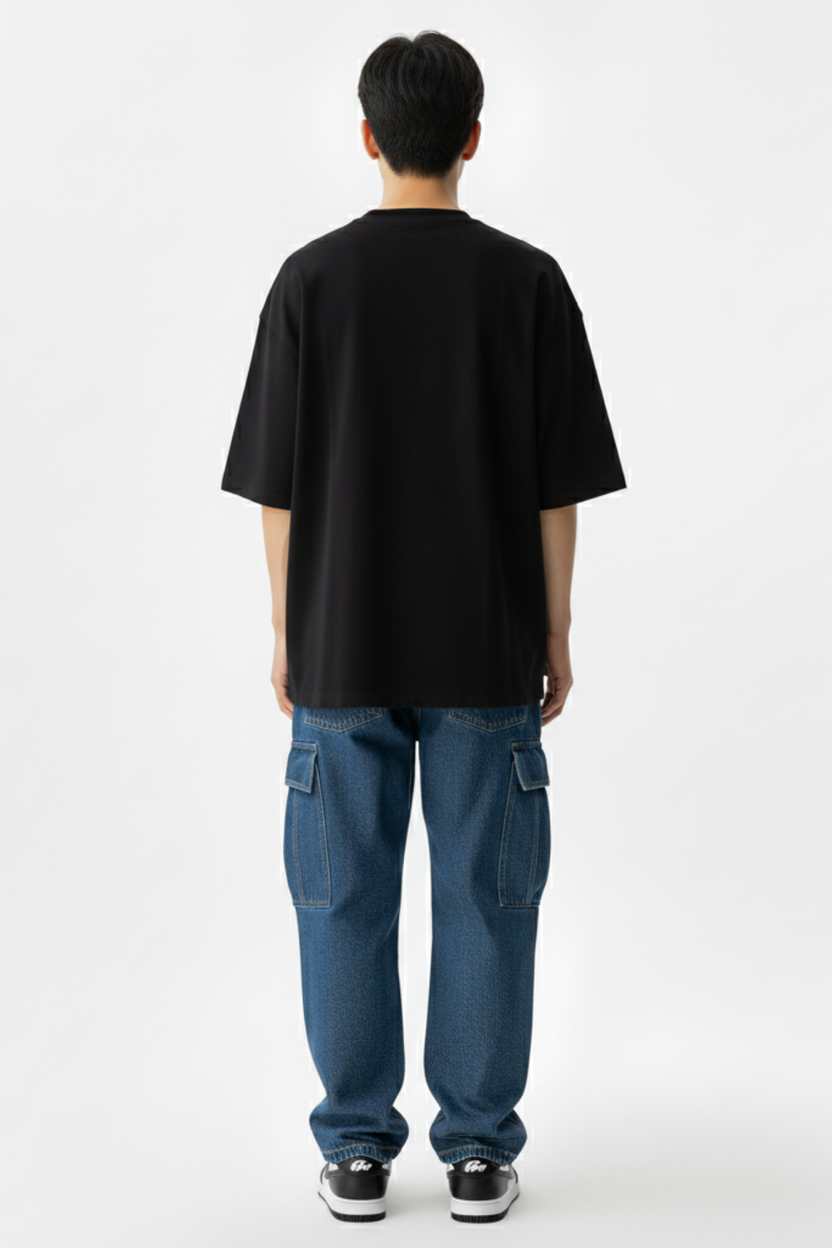 Camiseta Oversized Core Basic - Preto