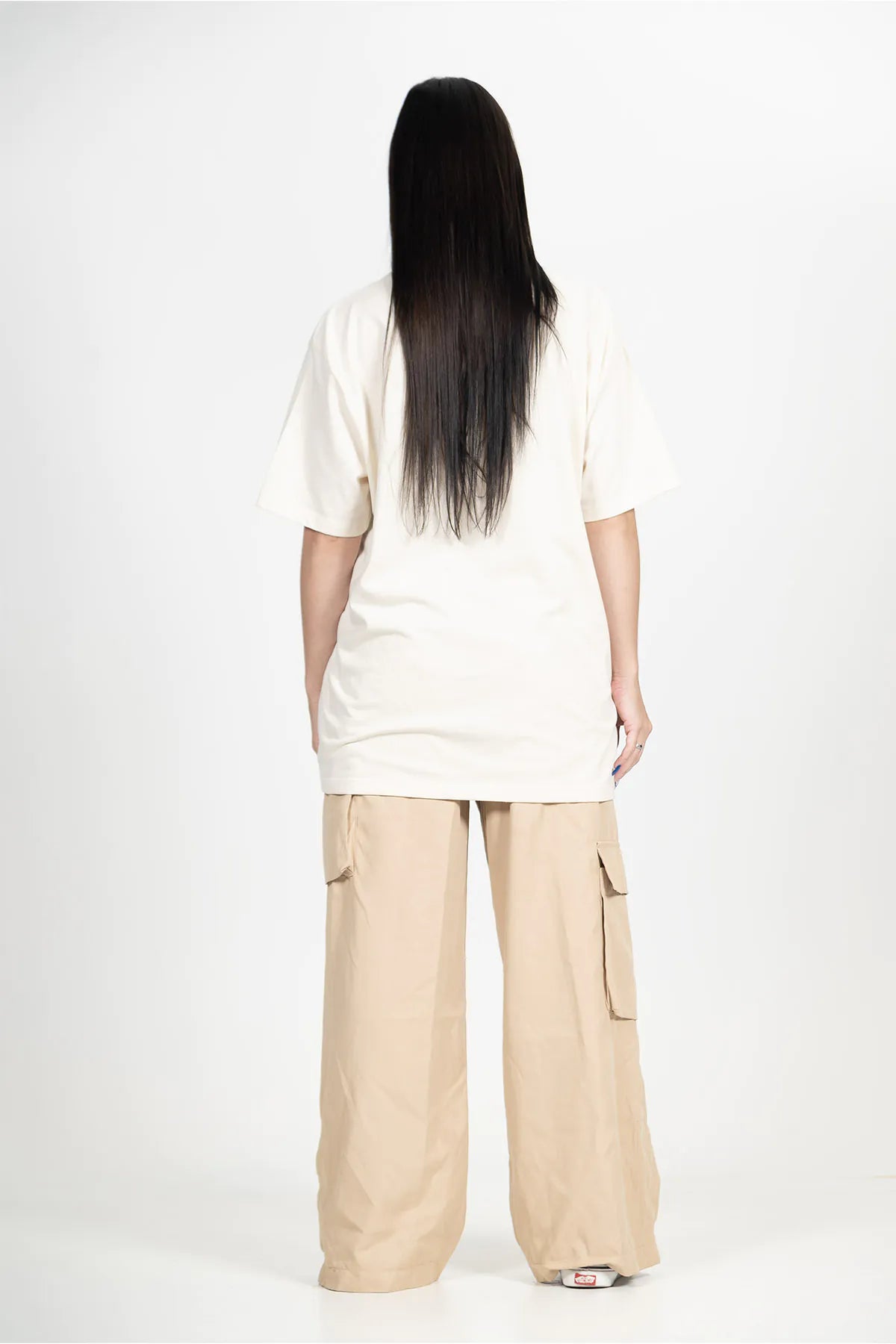 Camiseta Casual Básico – Off White