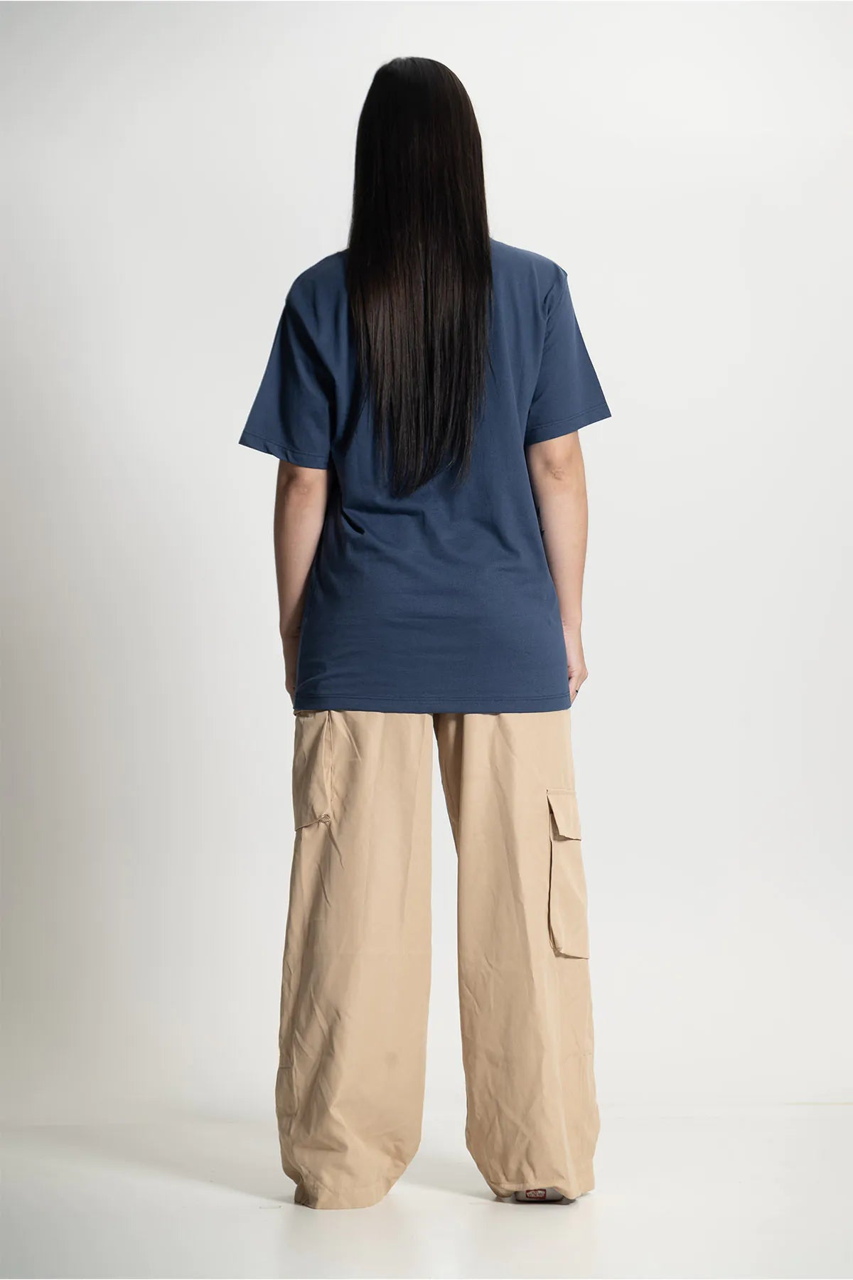 Camiseta Casual Básico – Azul Marinho