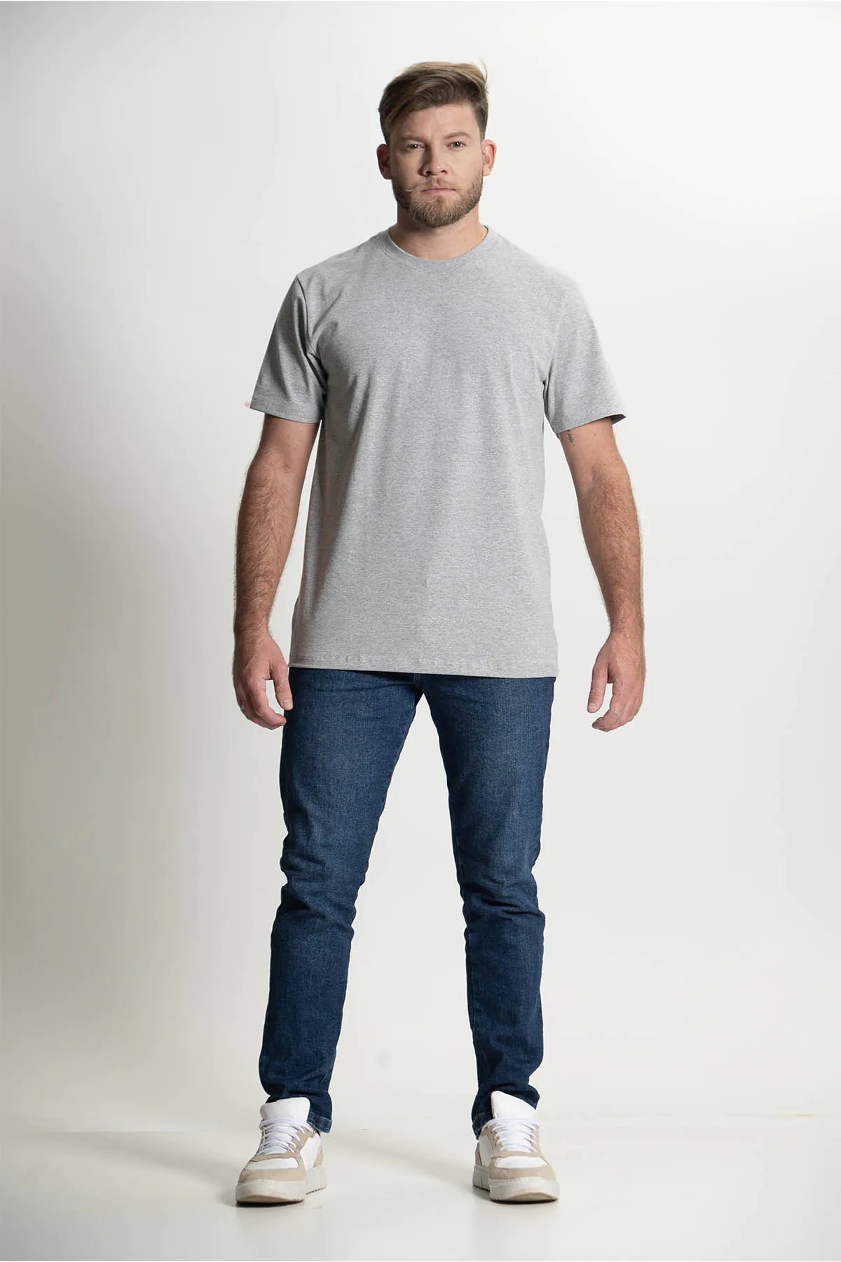 Camiseta Casual Básico – Mescla