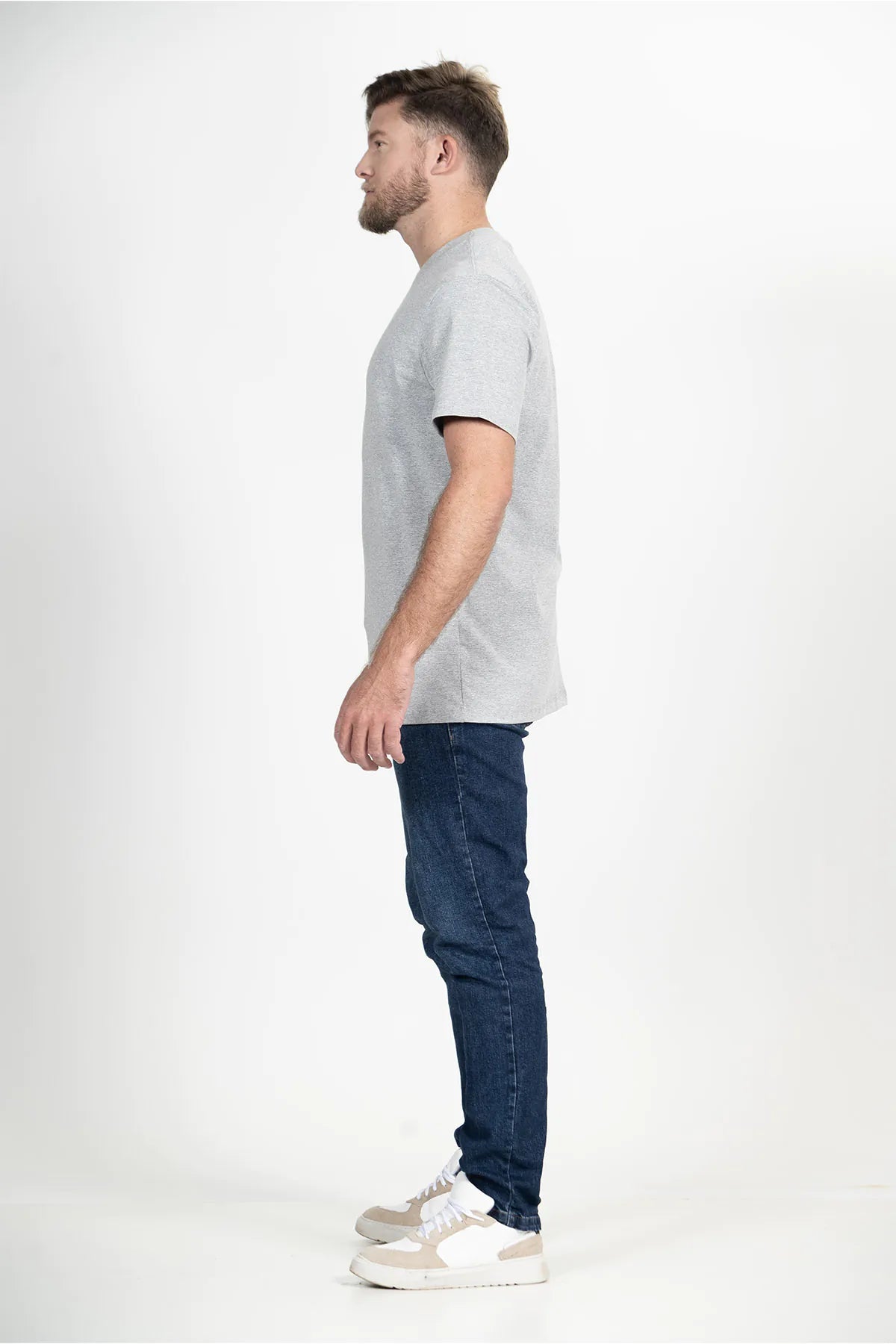 Camiseta Casual Básico – Mescla