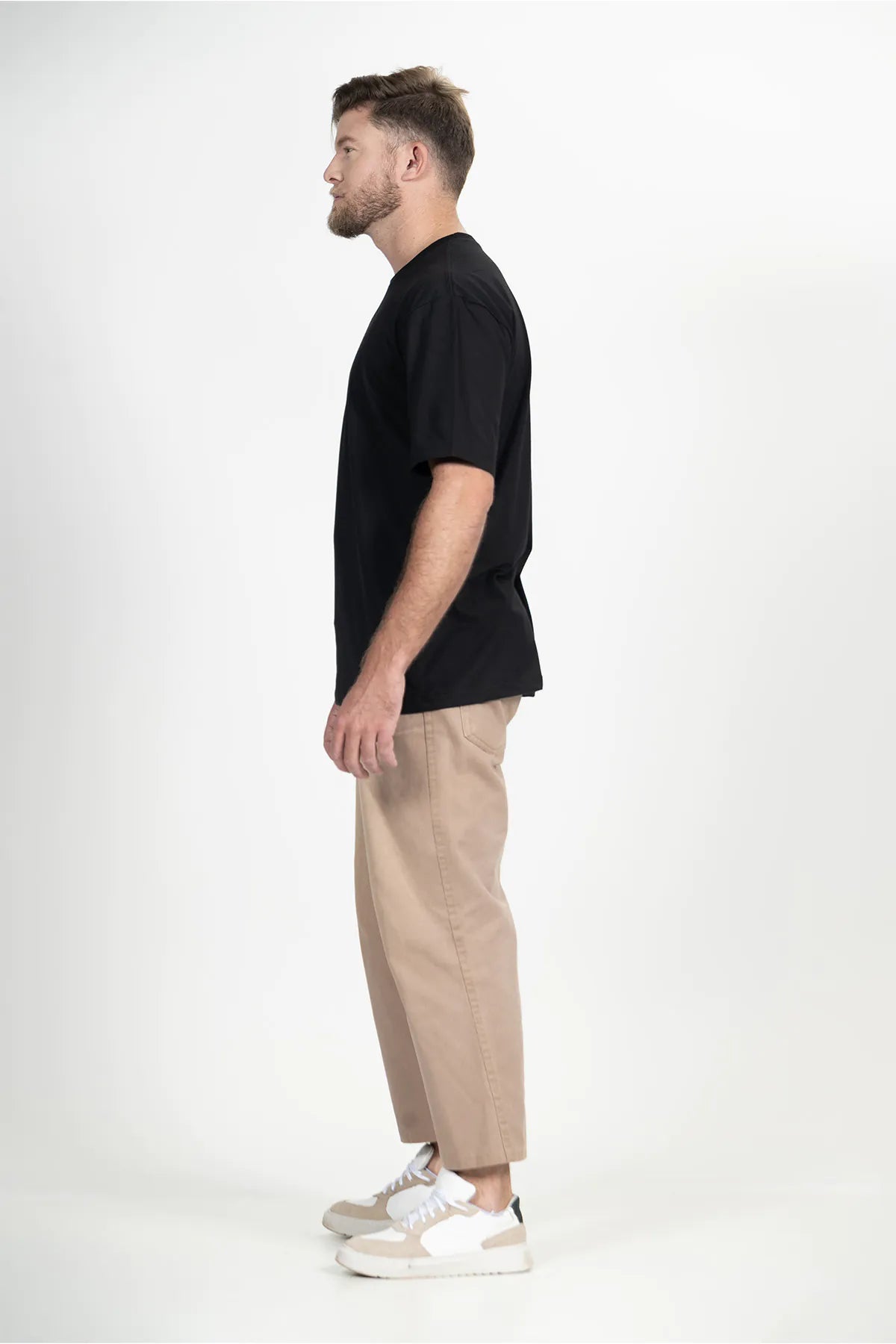 Camiseta Casual Básico – Preta