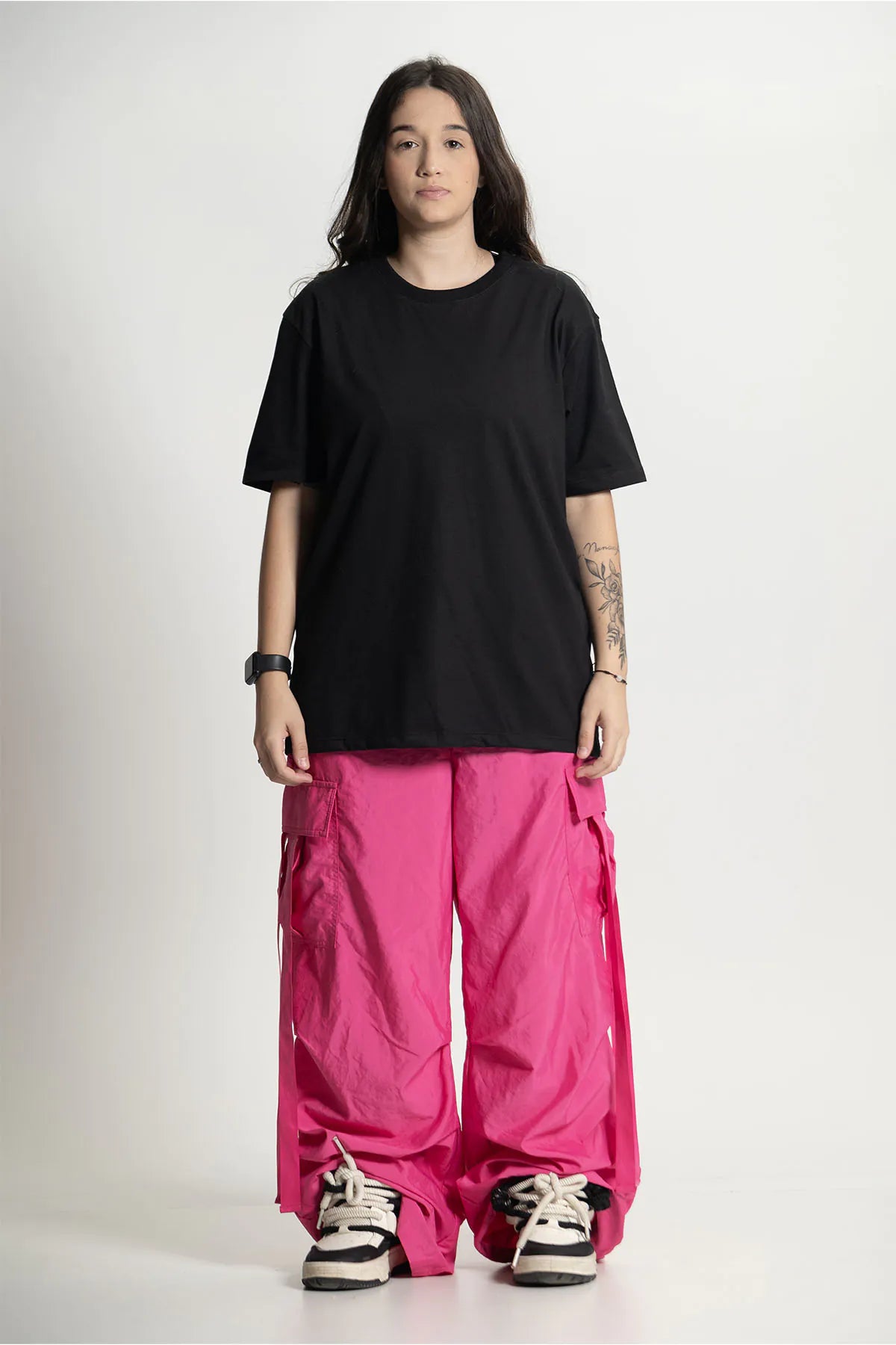 Camiseta Casual Básico – Preta