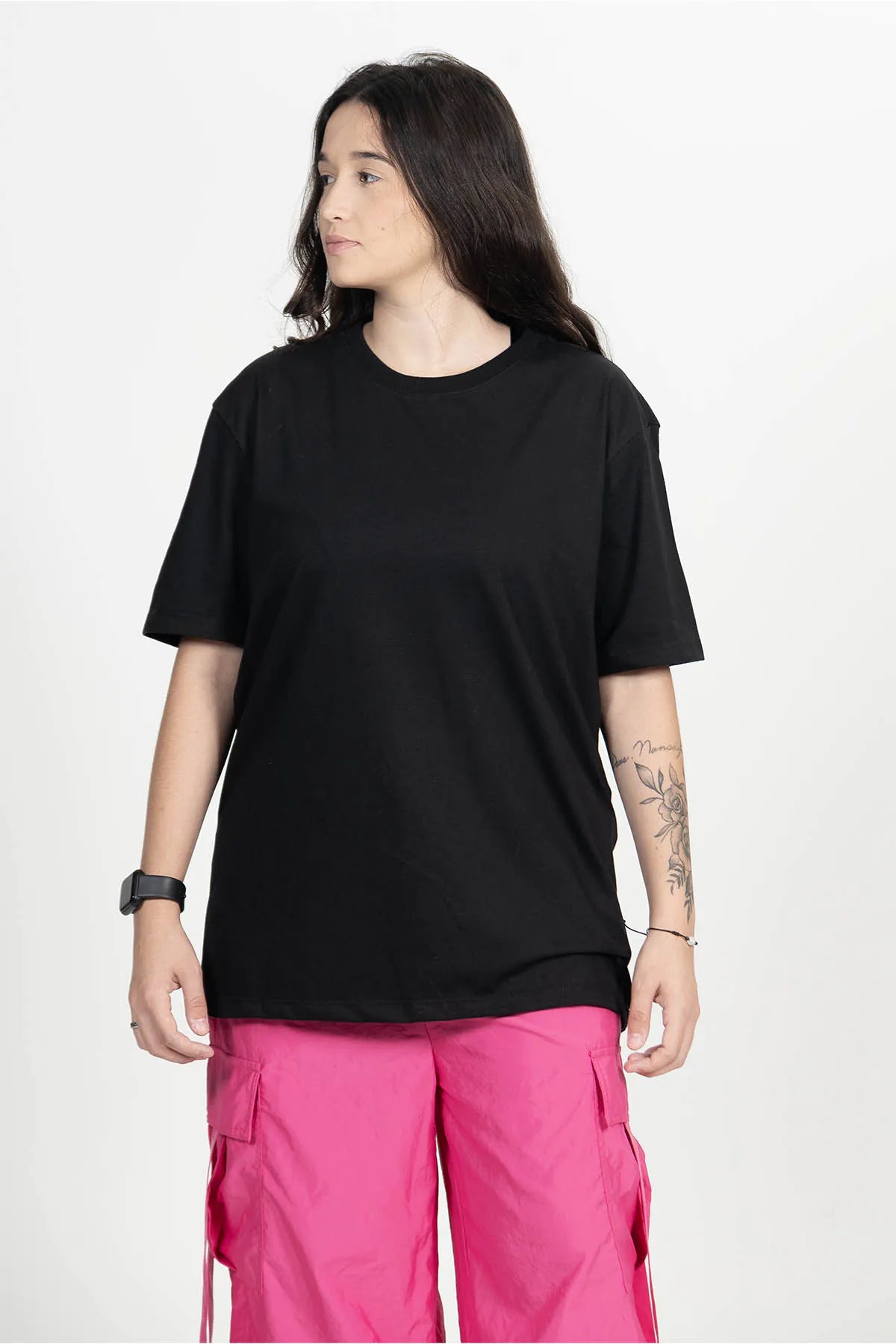 Camiseta Casual Básico – Preta