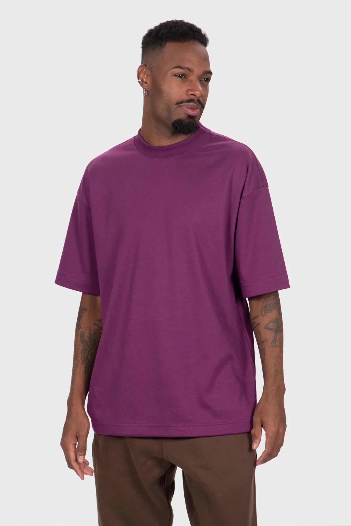 Camiseta Oversized Pure Premium – Roxo