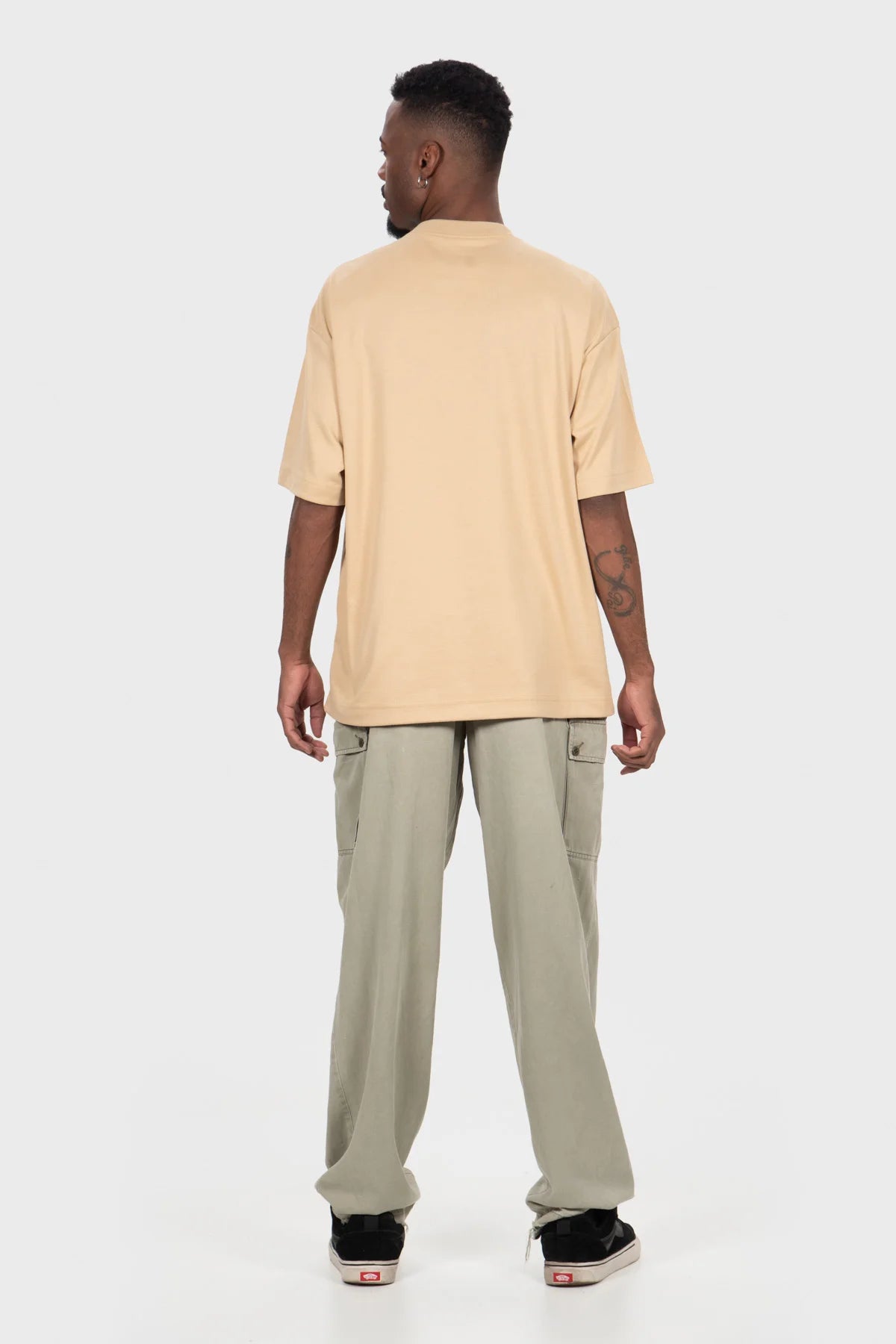 Camiseta Oversized Pure Premium – Areia