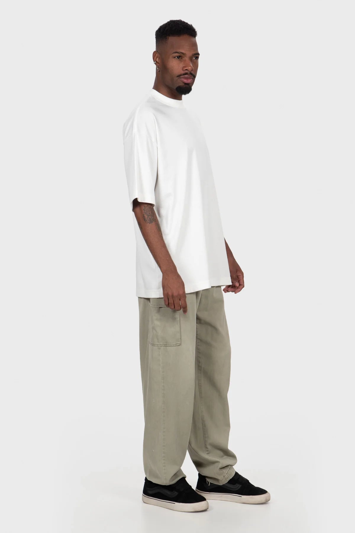 Camiseta Oversized Pure Premium – Off White