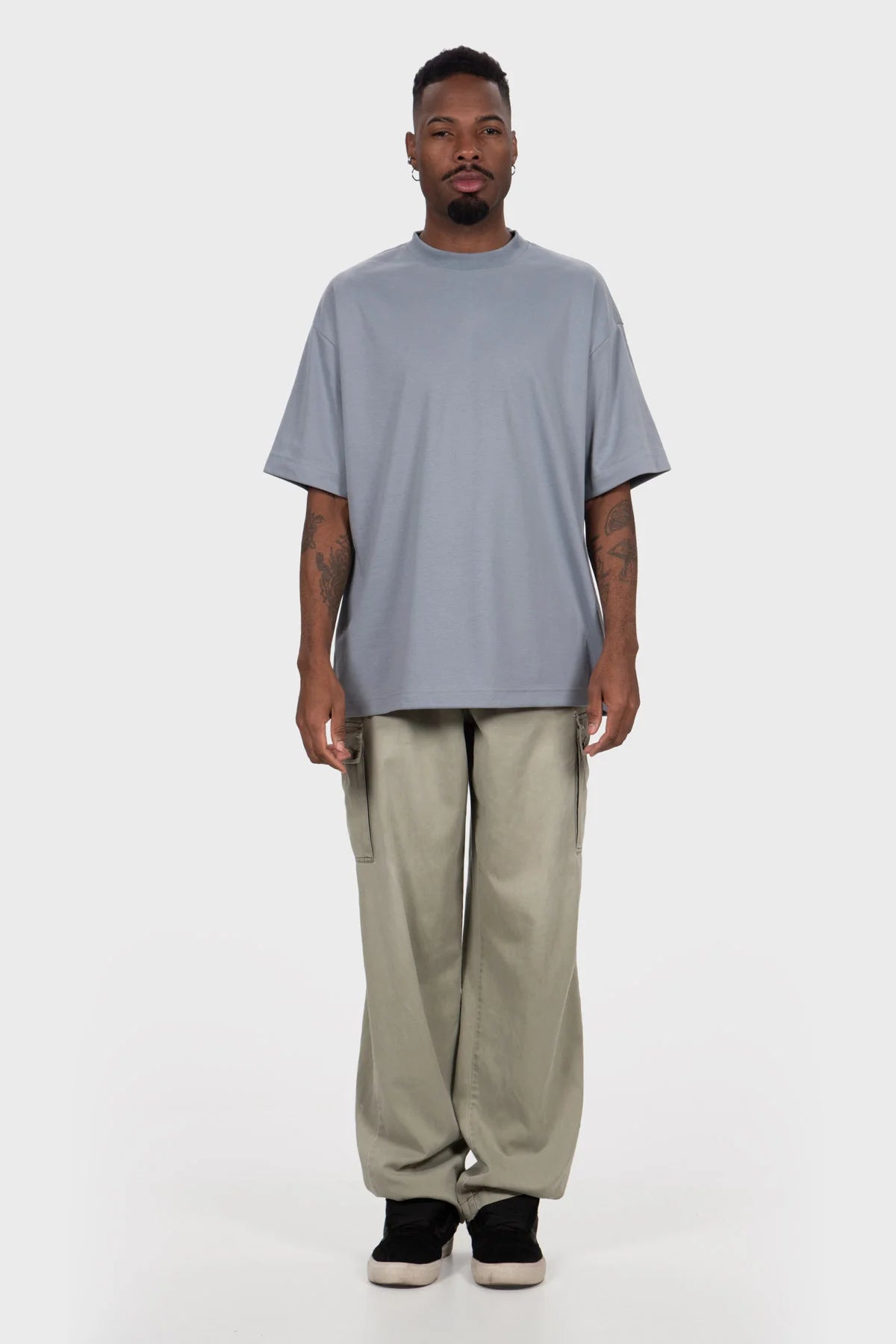 Camiseta Oversized Pure Premium – Grafite