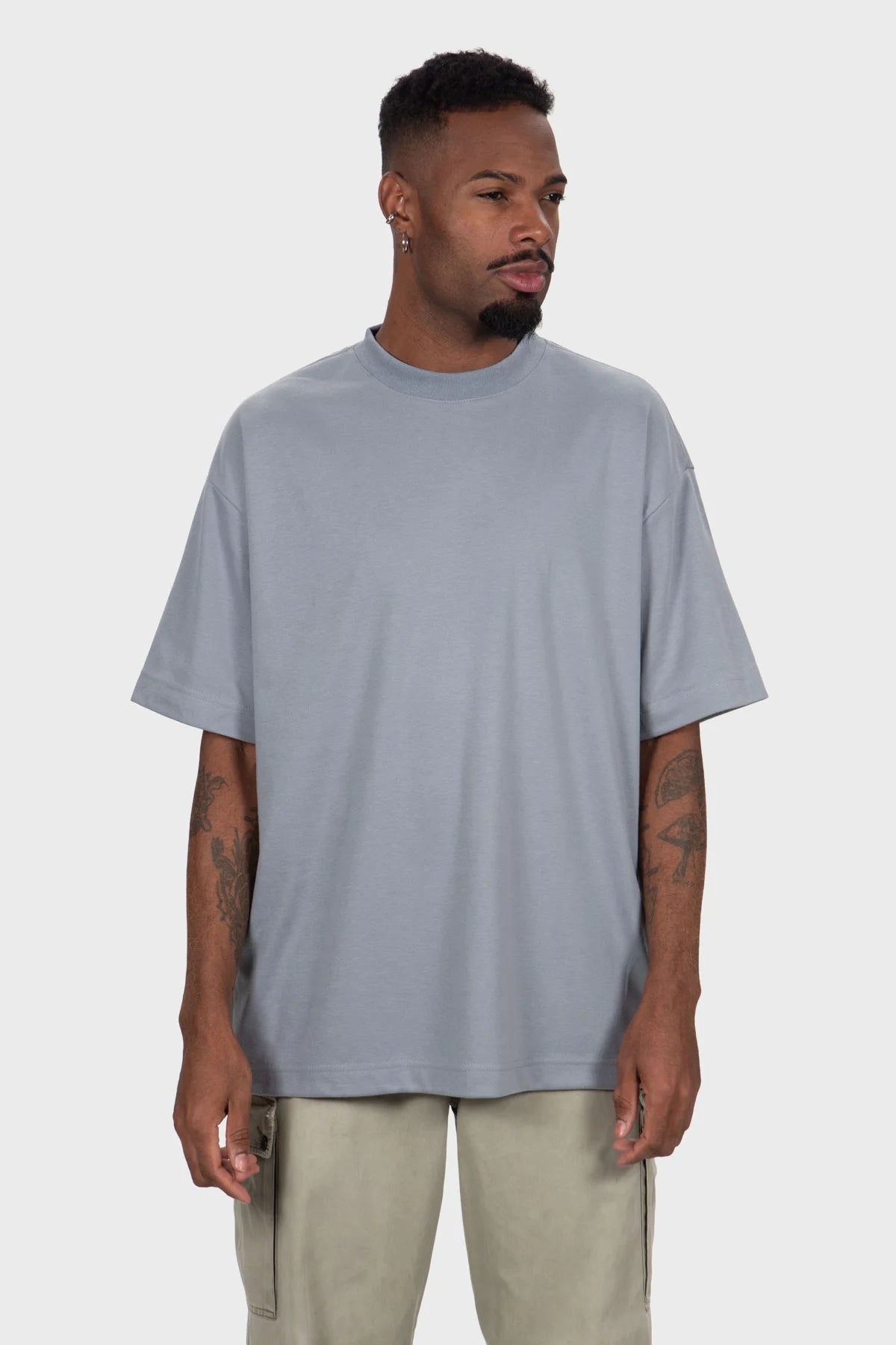 Camiseta Oversized Pure Premium – Grafite