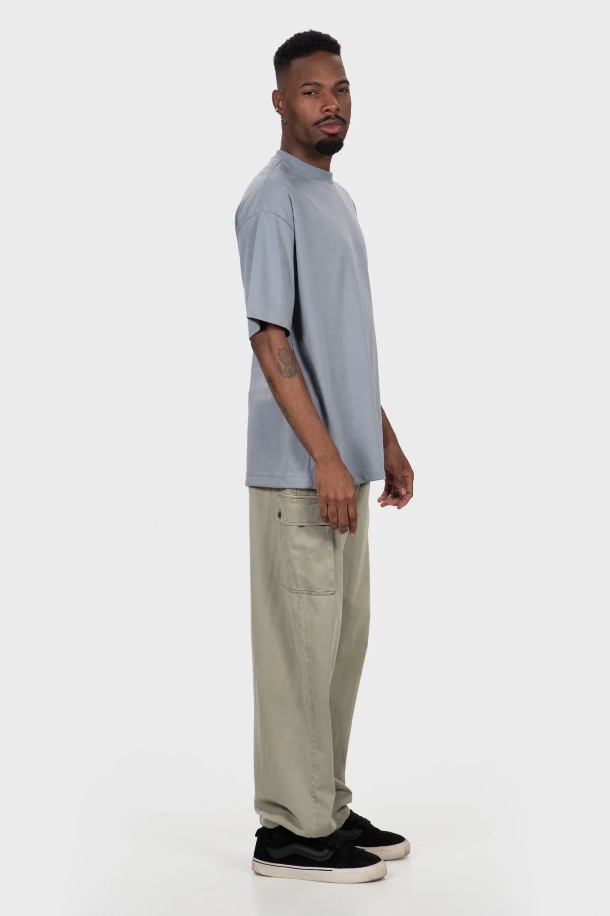 Camiseta Oversized Pure Premium – Grafite