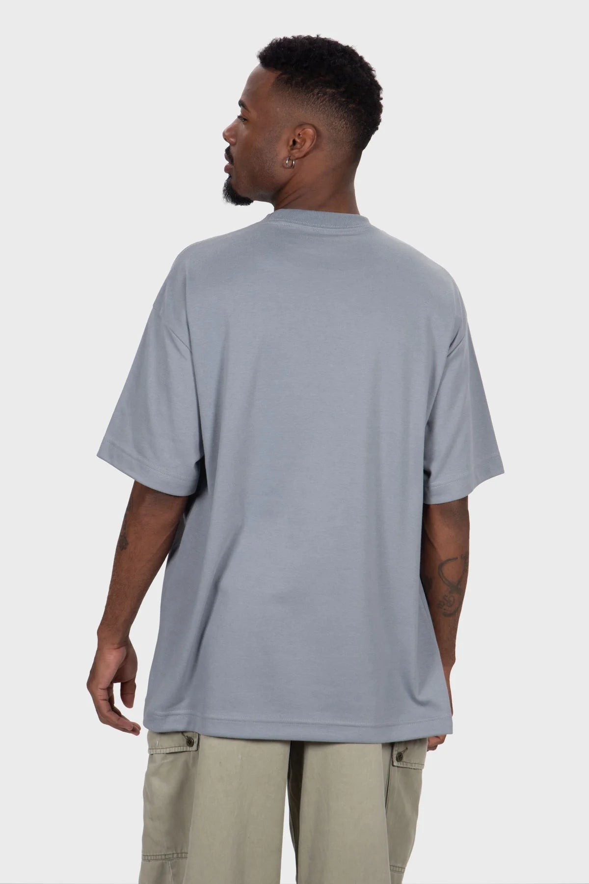 Camiseta Oversized Pure Premium – Grafite