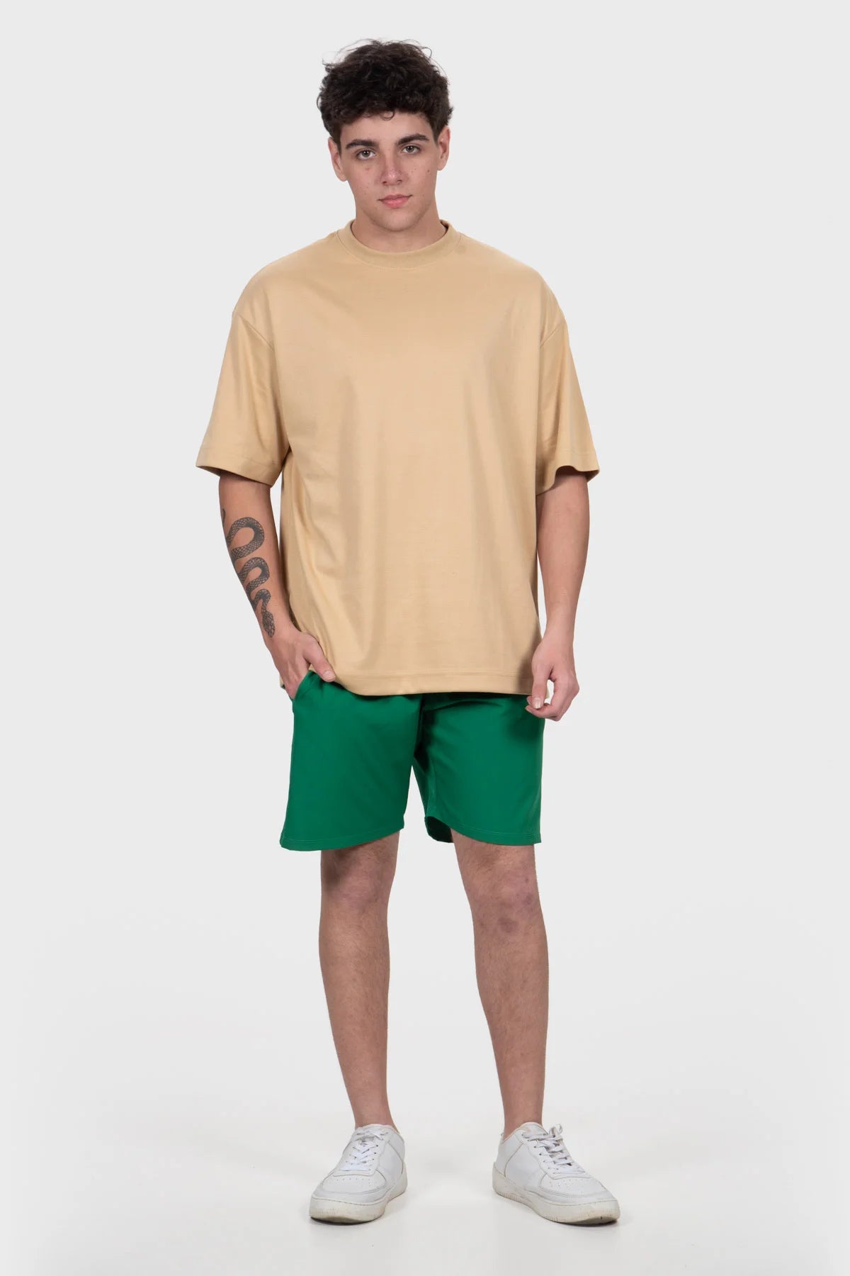 Bermuda Dry-Fit Active Masculino – Verde Bandeira