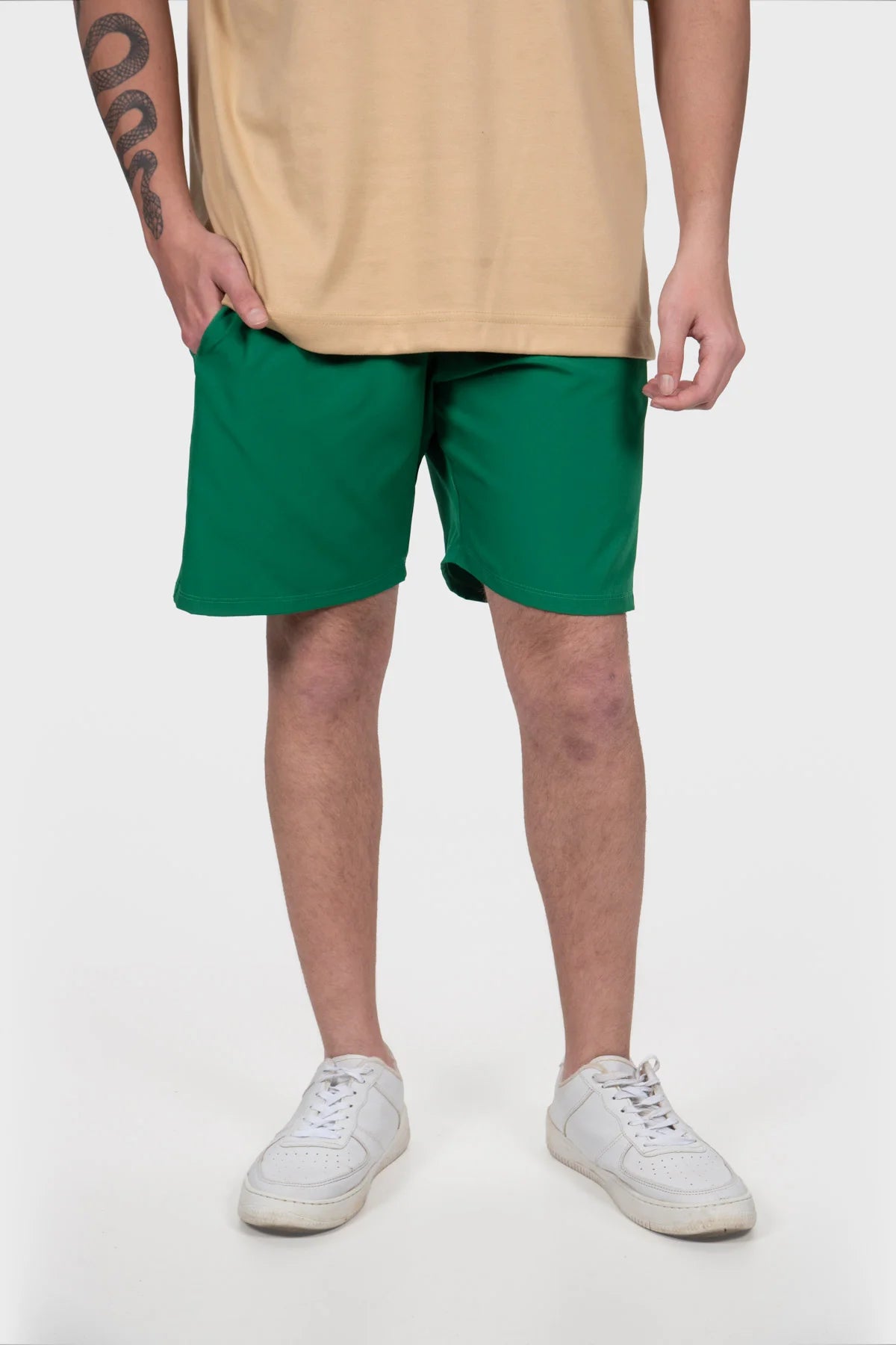 Bermuda Dry-Fit Active Masculino – Verde Bandeira