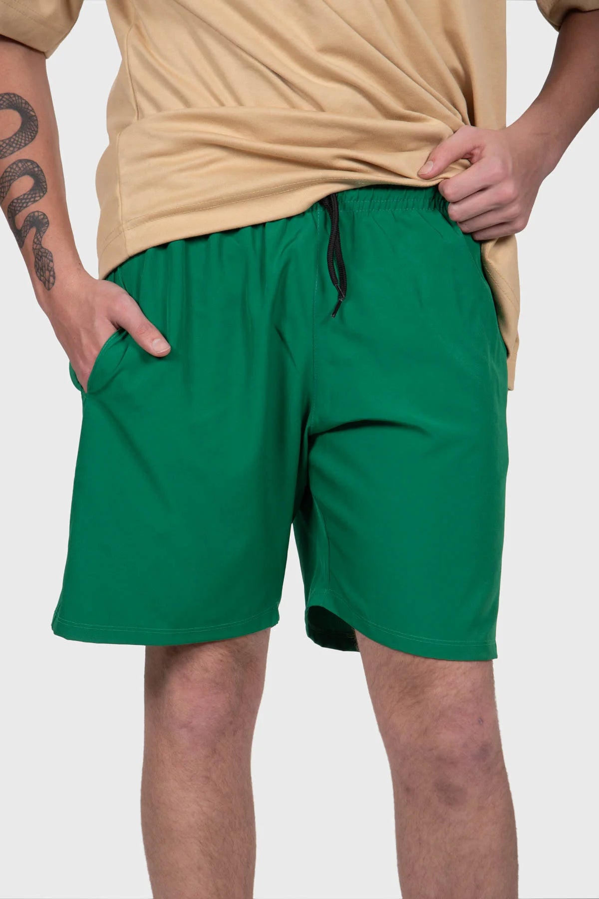 Bermuda Dry-Fit Active Masculino – Verde Bandeira