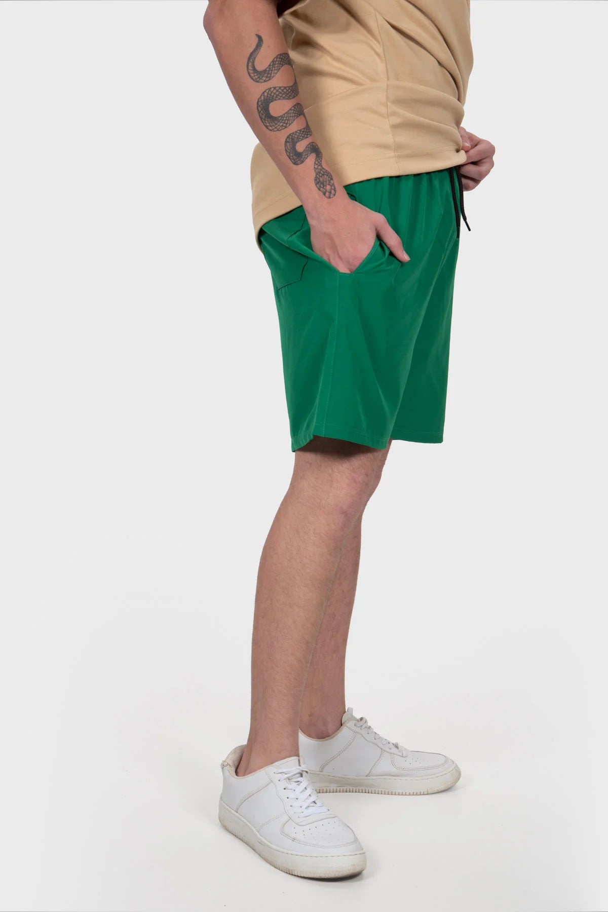 Bermuda Dry-Fit Active Masculino – Verde Bandeira