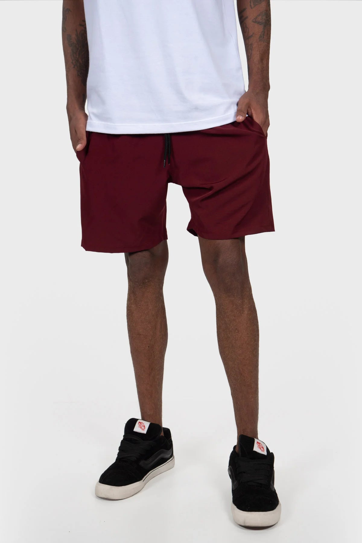 Bermuda Dry-Fit Active Masculino – Bordô