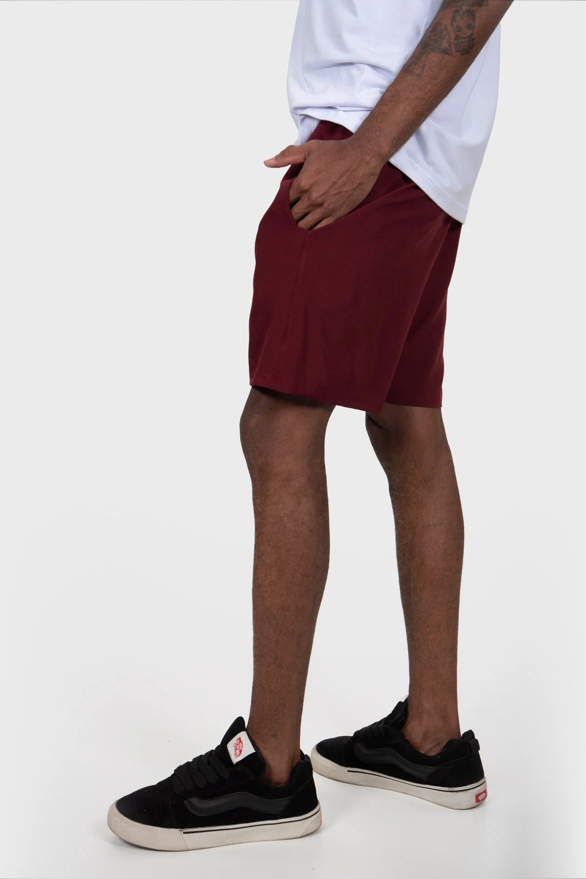 Bermuda Dry-Fit Active Masculino – Bordô