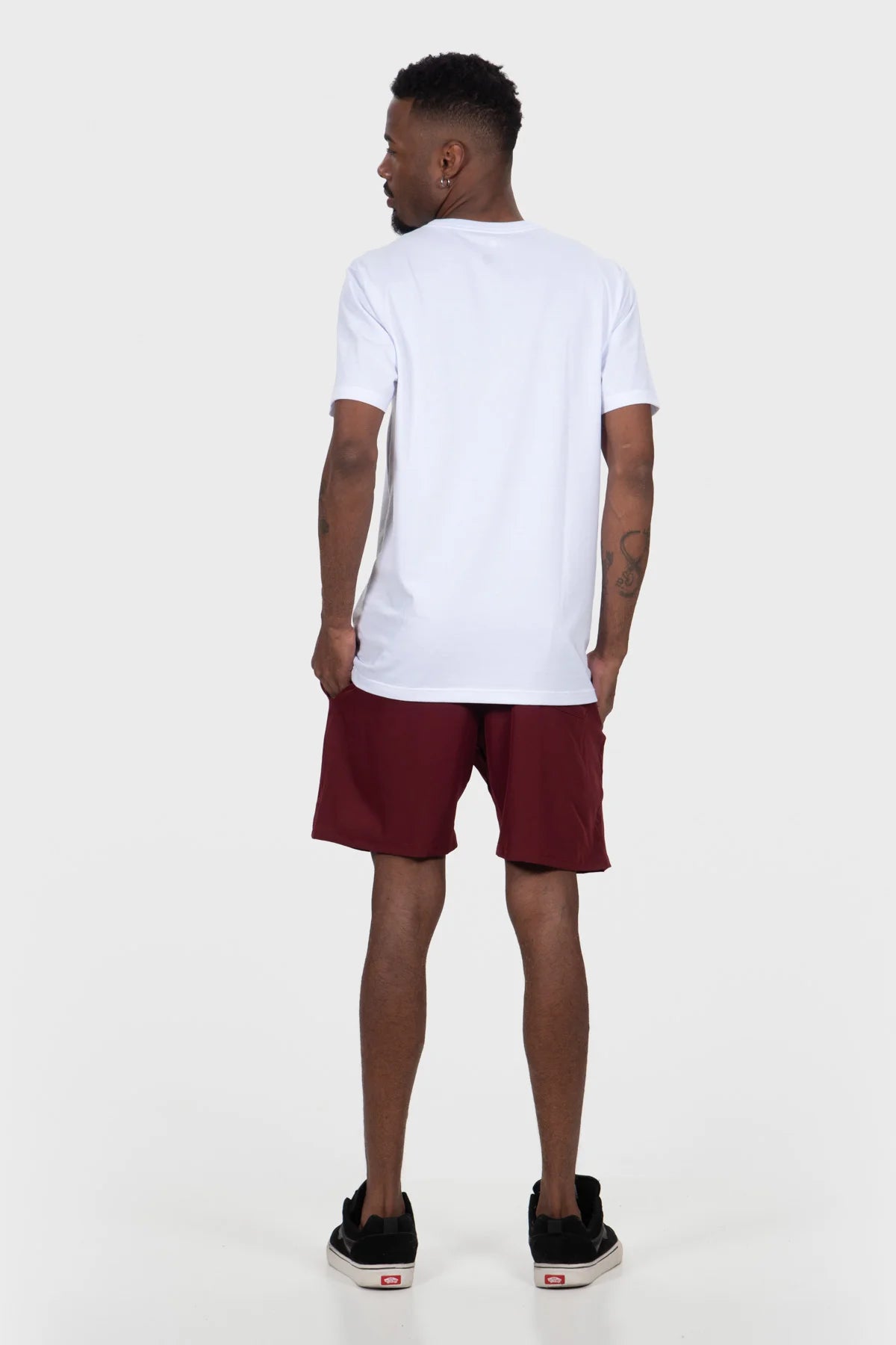 Bermuda Dry-Fit Active Masculino – Bordô