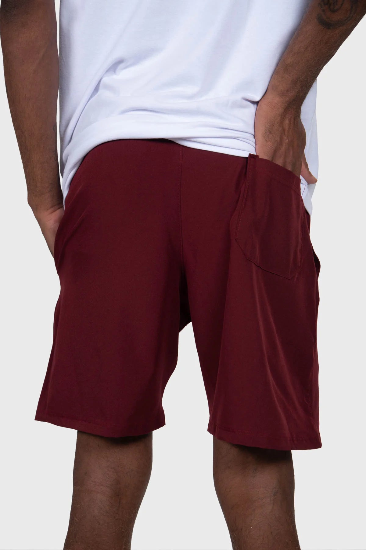 Bermuda Dry-Fit Active Masculino – Bordô
