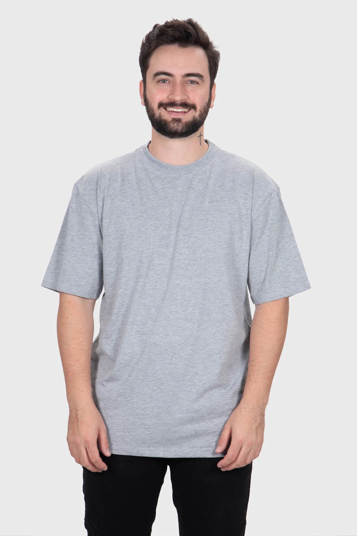 Camiseta Streetwear Block Básica – Mescla