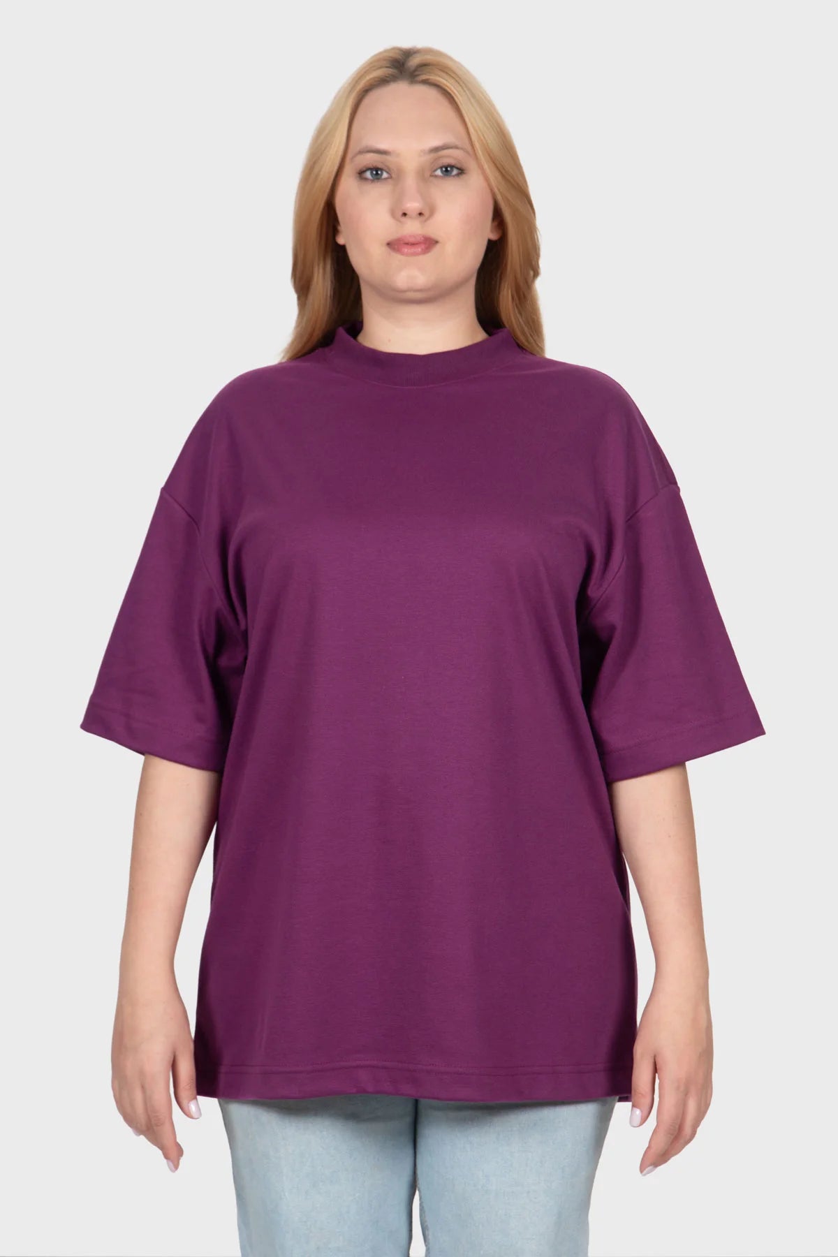 Camiseta Oversized Pure Premium – Roxo