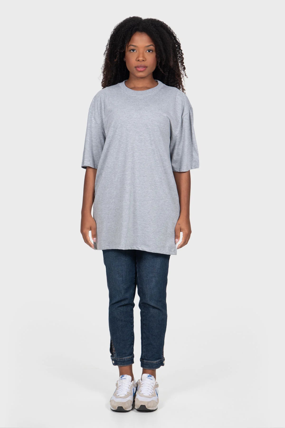 Camiseta Streetwear Block Básica – Mescla