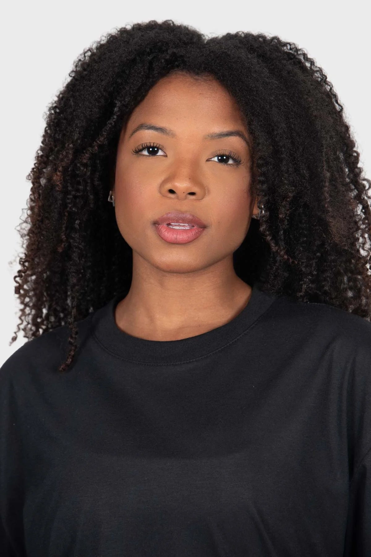 Camiseta Streetwear Block Básica – Preta