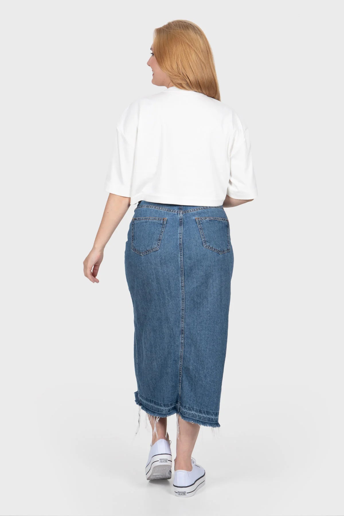 Cropped Oversized Icon Premium – Off White